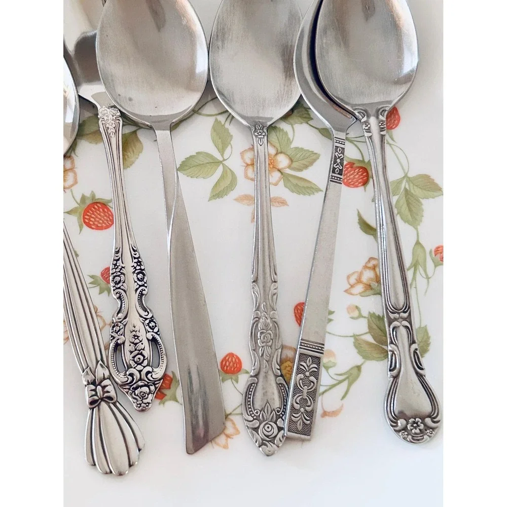 Vintage Mismatched Flatware Sets—Service for 6 (30 pieces)
